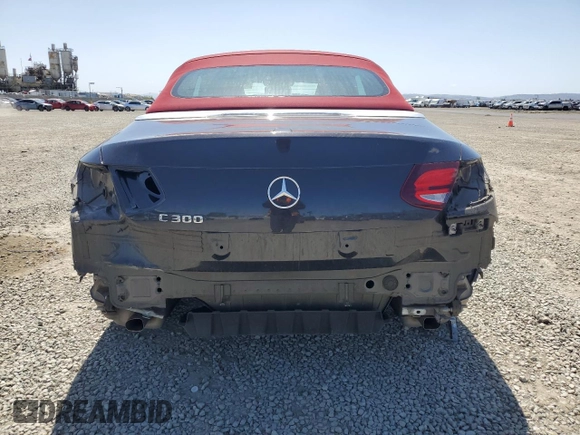 2021 Mercedes-Benz C 300 with VIN W1KWK8DB6MG101030, listed as a Copart auction lot 52044745 with 46,889 mi miles and Salvage title. Bid and sale history available at DreamBid. Image 6.