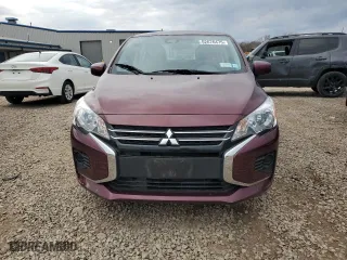 2024 Mitsubishi Mirage G4 ES with VIN ML32FUFJ4RHF00763, listed as a Copart auction lot 52676475 with 37,606 mi miles and Salvage Title. Bid and sale history available at carsss.com. Image 5.
