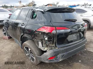 2024 Toyota Corolla Cross Hybrid S with VIN 7MUFBABG3RV019176, listed as a IAAI auction lot 41536647 with 36,428 mi miles and . Bid and sale history available at DreamBid. Image 3.