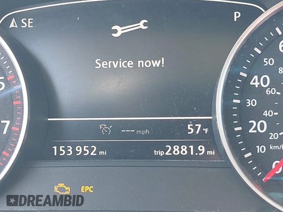 2016 Volkswagen Touareg Sport with VIN WVGEF9BP5GD012680, listed as a IAAI auction lot 41610943 with 153,952 mi miles and . Bid and sale history available at DreamBid. Image 7.