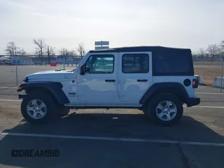 2022 Jeep Wrangler Unlimited Willys with VIN 1C4HJXDN9NW270184, listed as a IAAI auction lot 41467871 with 41,514 mi miles and . Bid and sale history available at DreamBid. Image 14.