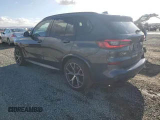 2022 BMW X5 sDrive40i with VIN 5UXCR4C01N9L48915, listed as a Copart auction lot 48074965 with 36,945 mi miles and Salvage Title. Bid and sale history available at carsss.com. Image 2.