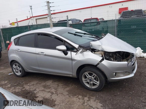 2017 Ford Fiesta SE with VIN 3FADP4EJ5HM104763, listed as a IAAI auction lot 42009697 with 117,980 mi miles. Bid and sale history available at carsss.com. Image 13.