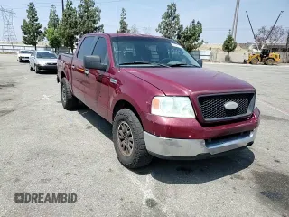 2005 Ford F-150 XLT with VIN 1FTPW125X5KF09293, listed as a Copart auction lot 60921515 with 154,521 mi miles and Salvage title. Bid and sale history available at DreamBid. Image 13.