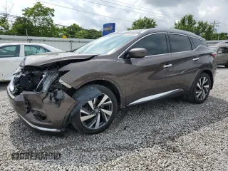 2018 Nissan Murano SV with VIN 5N1AZ2MH0JN143603, listed as a Copart auction lot 58740685 with 188,560 mi miles and Salvage title. Bid and sale history available at DreamBid. Image 1.