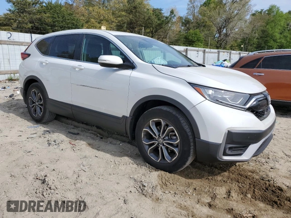 2022 Honda CR-V EX z VIN 2HKRW2H54NH631359, wystawiony jako Copart lot #54217095 z przebiegiem 49 062 mil mil oraz Szkoda całkowita • Salvage title. Historia ofert i sprzedaży dostępna na DreamBid. Obrazek 4.