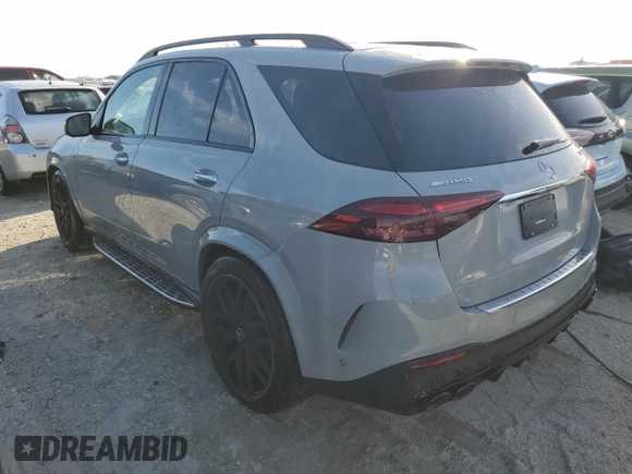 2024 Mercedes-Benz GLE 53 AMG with VIN 4JGFB6BBXRB105065, listed as a Copart auction lot 76574894 with Not provided miles and Non repairable. Bid and sale history available at DreamBid. Image 2.