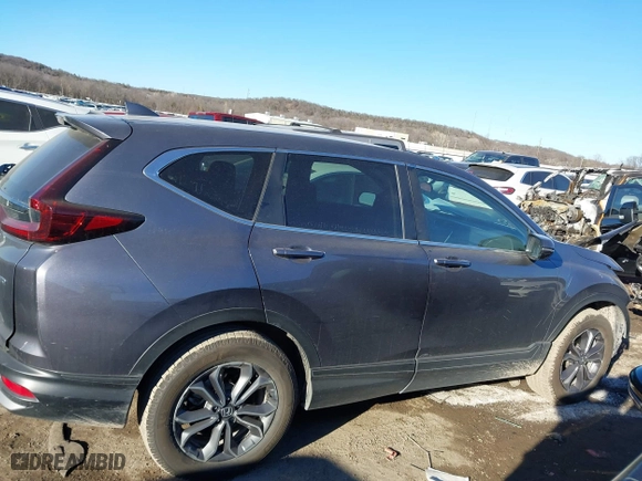 2022 Honda CR-V EX with VIN 7FARW2H54NE047966, listed as a IAAI auction lot 41674907 with 49,521 mi miles. Bid and sale history available at carsss.com. Image 14.