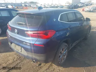 2018 BMW X2 sDrive28i with VIN WBXYJ3C36JEP75885, listed as a IAAI auction lot 41503551 with 136,671 mi miles. Bid and sale history available at carsss.com. Image 4.