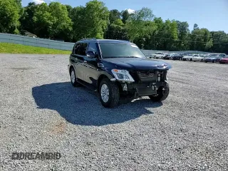 2020 Nissan Armada SV with VIN JN8AY2ND9LX016279, listed as a Copart auction lot 58010604 with 86,016 mi miles and Salvage Title. Bid and sale history available at carsss.com. Image 12.