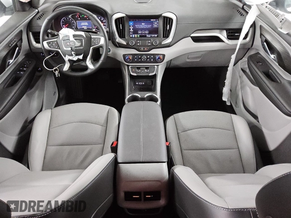 2024 GMC Terrain SLT with VIN 3GKALVEG5RL326685, listed as a Copart auction lot 86704444 with 7,090 mi miles and Salvage title. Bid and sale history available at DreamBid. Image 8.