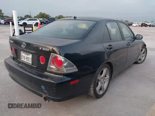 2001 Lexus IS with VIN JTHBD182810026578, listed as a IAAI auction lot 42086220 with 254,403 mi miles. Bid and sale history available at carsss.com. Image 4.