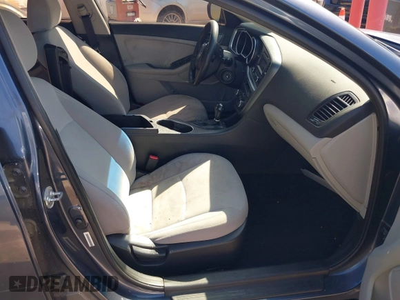 2015 Kia Optima LX with VIN 5XXGM4A71FG400128, listed as a IAAI auction lot 42106109 with 185,667 mi miles and . Bid and sale history available at carsss.com. Image 5.