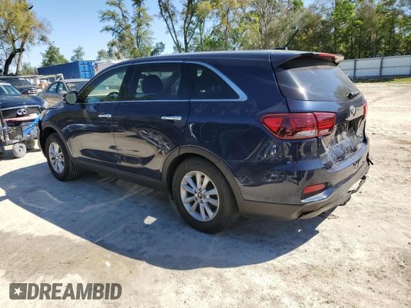 2019 Kia Sorento L with VIN 5XYPG4A35KG433790, listed as a Copart auction lot 48922195 with 85,964 mi miles and Non Repairable. Bid and sale history available at DreamBid. Image 2.