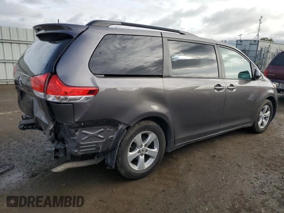 2012 Toyota Sienna LE AAS with VIN 5TDKK3DCXCS205335, listed as a Copart auction lot 51278835 with 112,618 mi miles and Salvage Title. Bid and sale history available at carsss.com. Image 3.