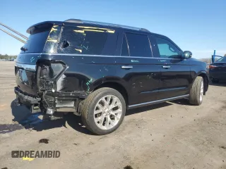 2019 Ford Expedition Limited with VIN 1FMJU2AT5KEA80135, listed as a Copart auction lot 49784355 with 34,153 mi miles and Salvage title. Bid and sale history available at DreamBid. Image 3.