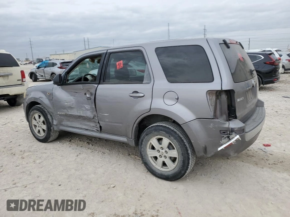 2008 Mercury Mariner with VIN 4M2CU81148KJ18358, listed as a Copart auction lot 43058485 with 263,132 mi miles and Salvage title. Bid and sale history available at DreamBid. Image 2.