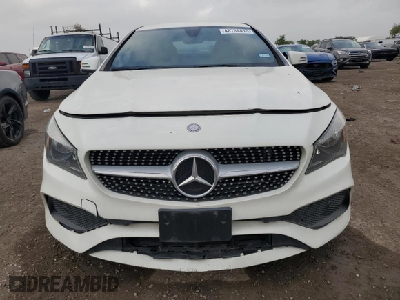 2017 Mercedes-Benz CLA 250 with VIN WDDSJ4EB6HN410300, listed as a Copart auction lot 48734415 with 99,255 mi miles and Salvage Title. Bid and sale history available at DreamBid. Image 5.