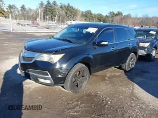 2011 Acura MDX with VIN 2HNYD2H24BH540873, listed as a IAAI auction lot 41451587 with 188,326 mi miles. Bid and sale history available at carsss.com. Image 2.