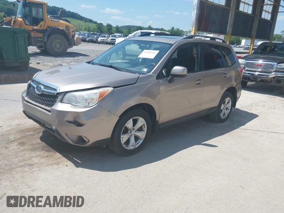 2014 Subaru Forester Premium with VIN JF2SJAEC5EH474485, listed as a IAAI auction lot 42568536 with 117,939 mi miles and . Bid and sale history available at DreamBid. Image 2.
