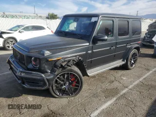 2021 Mercedes-Benz G with VIN W1NYC7HJ5MX381348, listed as a Copart auction lot 41658235 with 28,603 mi miles and Salvage Title. Bid and sale history available at carsss.com. Image 1.