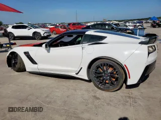 2018 Chevrolet Corvette Z06 2LZ with VIN 1G1YS2D68J5600351, listed as a Copart auction lot 65557335 with 51,872 mi miles and Clean title. Bid and sale history available at DreamBid. Image 2.