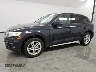 2018 Audi Q5 Premium with VIN WA1ANAFY4J2185999, listed as a Copart auction lot 50827985 with 66,195 mi miles and Clean Title. Bid and sale history available at DreamBid. Image 1.