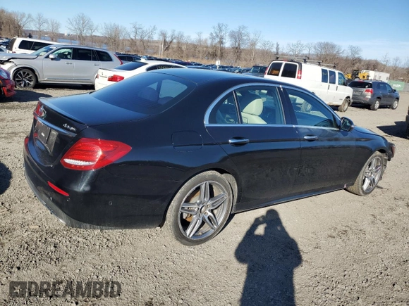 2019 Mercedes-Benz E-Class E 300 with VIN WDDZF4KB8KA594741, listed as a Copart auction lot 49678585 with 57,814 mi miles and Salvage Title. Bid and sale history available at carsss.com. Image 3.