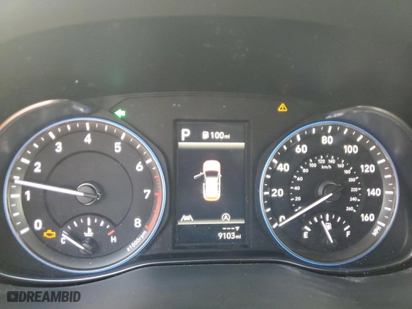 2023 Hyundai Kona SE with VIN KM8K22AB1PU019542, listed as a Copart auction lot 88978355 with 9,103 mi miles and Salvage Title. Bid and sale history available at carsss.com. Image 9.