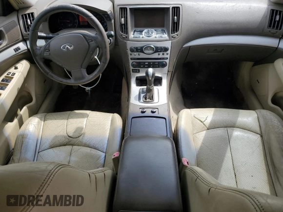 2009 Infiniti G37 Journey with VIN JNKCV61E29M309985, listed as a Copart auction lot 54785065 with 127,958 mi miles and Clean Title. Bid and sale history available at DreamBid. Image 8.