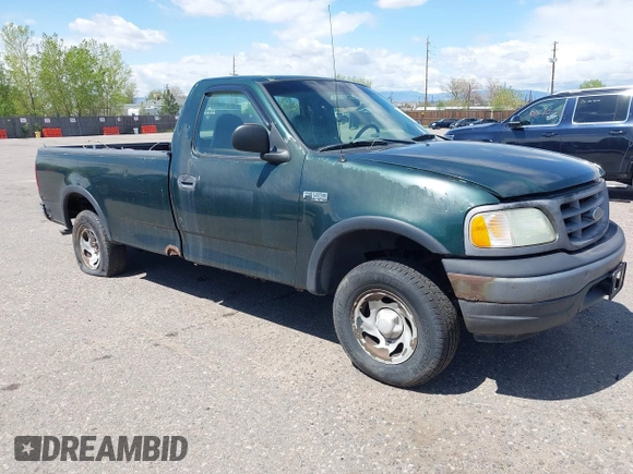 2002 Ford F-150 XL with VIN 1FTRF18232NB18258, listed as a IAAI auction lot 42123898 with 152,214 mi miles and . Bid and sale history available at DreamBid. Image 1.