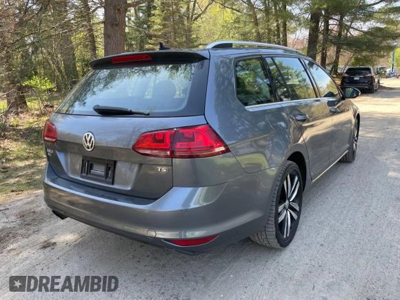 2016 Volkswagen Golf TSI S with VIN 3VWC17AU9GM505558, listed as a Copart auction lot 56252865 with 168,252 mi miles and Clean Title. Bid and sale history available at DreamBid. Image 4.