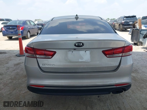 2017 Kia Optima LX with VIN 5XXGT4L38HG124191, listed as a IAAI auction lot 42331525 with 111,116 mi miles and . Bid and sale history available at DreamBid. Image 16.