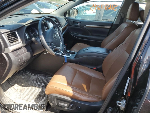 2019 Toyota Highlander Hybrid Limited with VIN 5TDDGRFH7KS053812, listed as a Copart auction lot 51687295 with 77,700 mi miles and Salvage title. Bid and sale history available at DreamBid. Image 7.