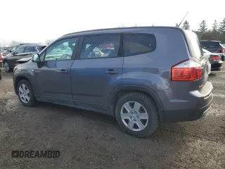 2012 Chevrolet Orlando 1LT z VIN KL77P2EM7CK587739, wystawiony jako Copart lot #84156614 z przebiegiem 173 909 mil mil oraz Szkody całkowita. Historia ofert i sprzedaży dostępna na DreamBid. Obrazek 2.