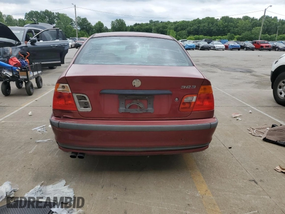 2000 BMW 3 Series 323i with VIN WBAAM3345YFP82665, listed as a Copart auction lot 59935495 with 174,688 mi miles and Salvage title. Bid and sale history available at DreamBid. Image 6.