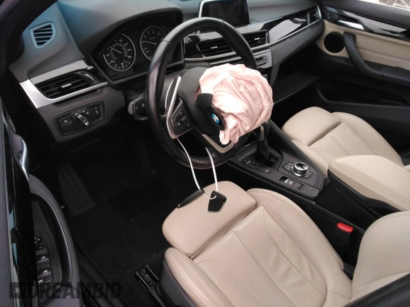 2018 BMW X1 xDrive28i with VIN WBXHT3C30J5K23793, listed as a Copart auction lot 42944555 with 72,250 mi miles and Salvage Title. Bid and sale history available at carsss.com. Image 8.
