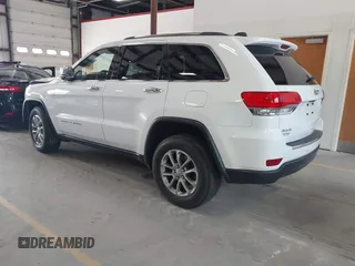 2016 Jeep Grand Cherokee Limited with VIN 1C4RJFBG2GC490483, listed as a IAAI auction lot 42596513 with 113,937 mi miles and . Bid and sale history available at DreamBid. Image 3.