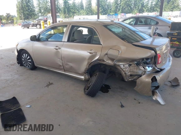 2009 Toyota Corolla with VIN 1NXBU40E79Z049147, listed as a IAAI auction lot 42654211 with 144,504 mi miles and . Bid and sale history available at DreamBid. Image 3.