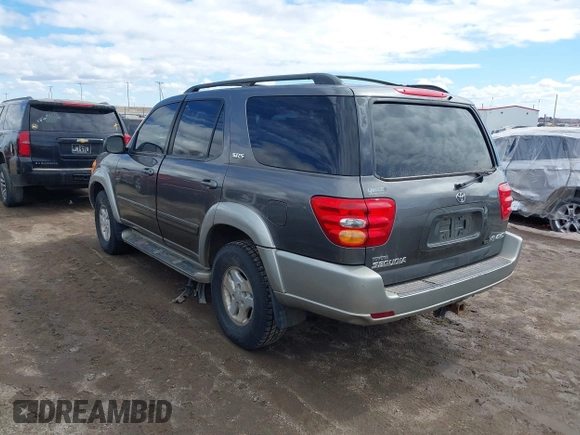 2003 Toyota Sequoia SR5 with VIN 5TDBT44A63S194948, listed as a IAAI auction lot 41865958 with 241,207 mi miles and . Bid and sale history available at DreamBid. Image 3.