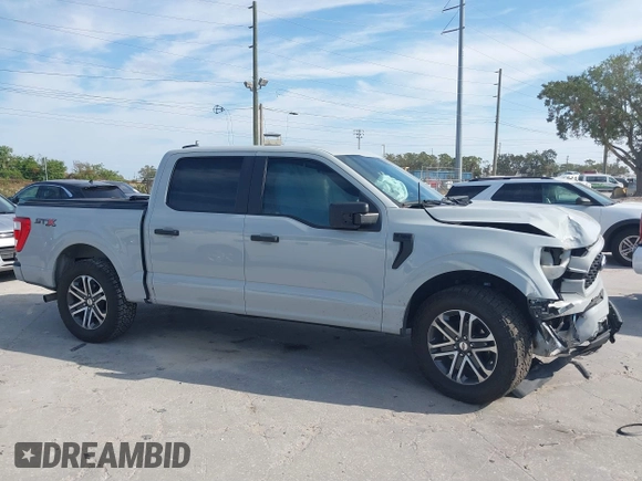 2023 Ford F-150 XL with VIN 1FTEW1C54PFB59130, listed as a IAAI auction lot 41072260 with 45,972 mi miles and . Bid and sale history available at DreamBid. Image 13.