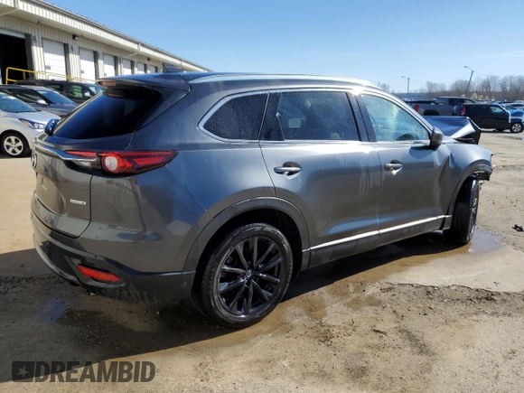 2022 Mazda CX-9 Touring Plus with VIN JM3TCBAY3N0609893, listed as a Copart auction lot 49701575 with 104,108 mi miles and Clean title. Bid and sale history available at DreamBid. Image 3.