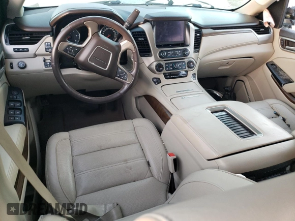2019 GMC Yukon Denali with VIN 1GKS1CKJ9KR322958, listed as a Copart auction lot 79485874 with 86,512 mi miles and Salvage Title. Bid and sale history available at carsss.com. Image 8.