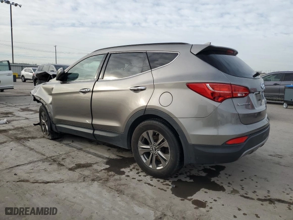 2014 Hyundai Santa Fe Sport with VIN 5XYZU3LB7EG184512, listed as a Copart auction lot 48018445 with 117,901 mi miles and Salvage Title. Bid and sale history available at carsss.com. Image 2.