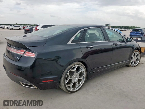 2014 Lincoln MKZ Hybrid with VIN 3LN6L2LU7ER833681, listed as a Copart auction lot 63560935 with 109,341 mi miles and Clean title. Bid and sale history available at DreamBid. Image 3.