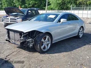 2012 Mercedes-Benz CLS 550 with VIN WDDLJ7DBXCA033655, listed as a IAAI auction lot 42252855 with 71,471 mi miles and . Bid and sale history available at DreamBid. Image 2.