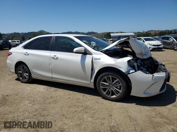2015 Toyota Camry LE with VIN 4T1BD1FK3FU165744, listed as a Copart auction lot 55176365 with 74,614 mi miles and Salvage Title. Bid and sale history available at DreamBid. Image 4.