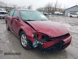 2009 Chevrolet Impala LT with VIN 2G1WT57N691128527, listed as a IAAI auction lot 42002205 with 115,214 mi miles and . Bid and sale history available at DreamBid. Image 1.