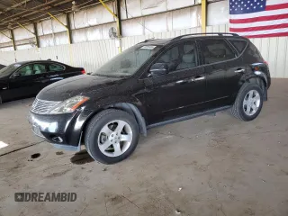 2004 Nissan Murano SE z VIN JN8AZ08W64W328405, wystawiony jako Copart lot #55695465 z przebiegiem 113 869 mil mil oraz Tytuł czysty. Historia ofert i sprzedaży dostępna na DreamBid. Obrazek 1.