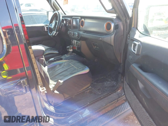 2021 Jeep Gladiator Mojave with VIN 1C6JJTEG9ML528964, listed as a IAAI auction lot 41879113 with 74,315 mi miles and . Bid and sale history available at DreamBid. Image 5.